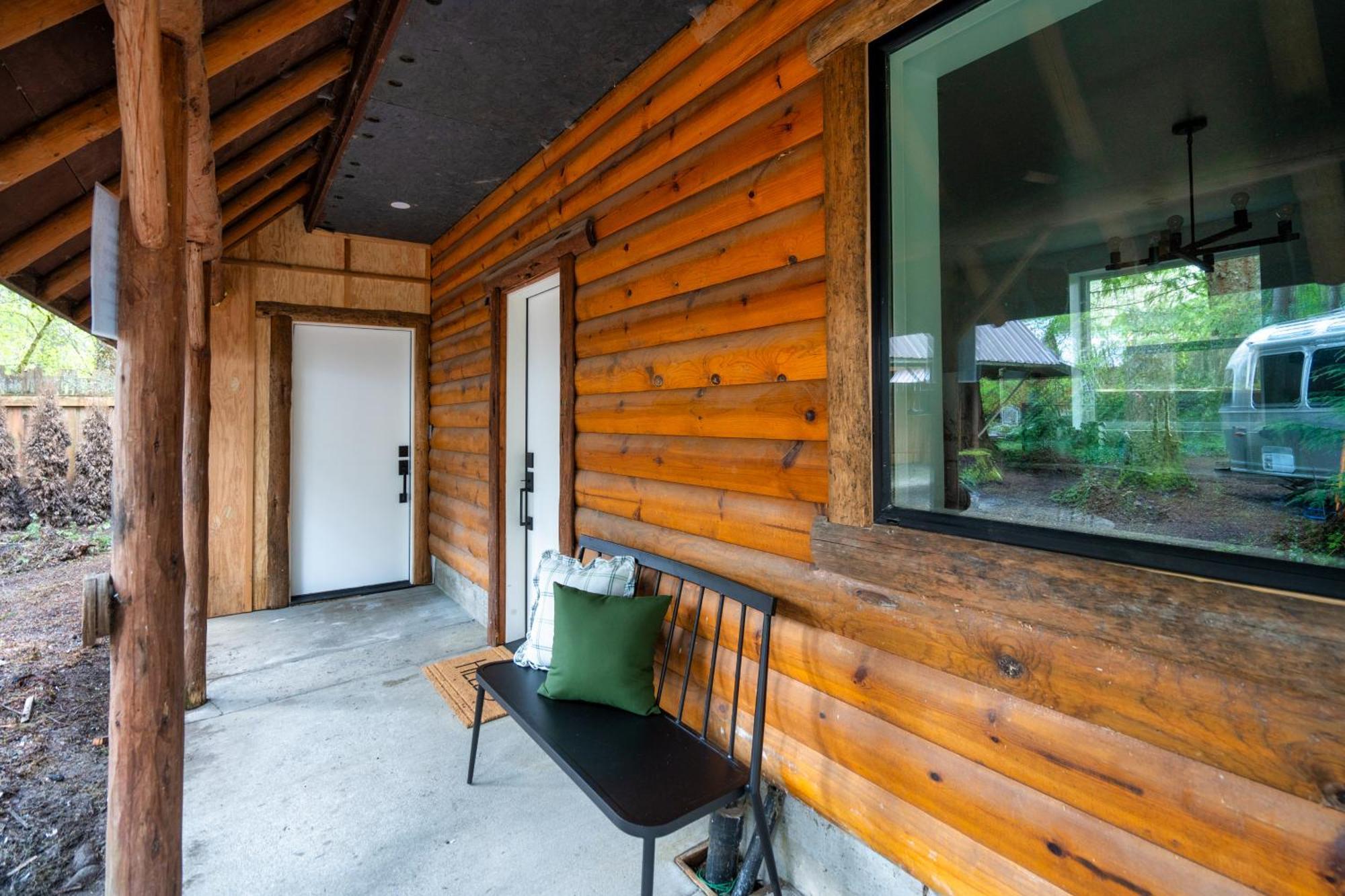 Mount Hood VillageMt Hood Log Cabin! Fresh Remodel With Airstream 2别墅 外观 照片